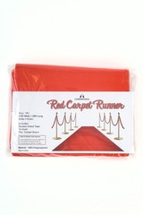 Red Carpet Runner 2.6×30 Feet Hollywood Party Decoration Non Slip Fabric Rug