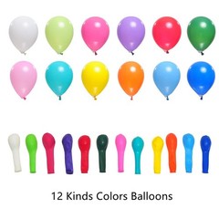 Baokuanhu 400 Pack Rainbow Balloons – 5 Inch Assorted Colors Mini Latex Helium