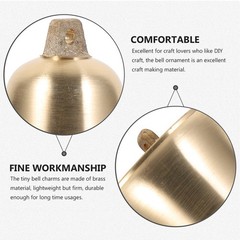 Suspending Bell Pendant Compact Bell Charm DIY DIY Supply bell pendants