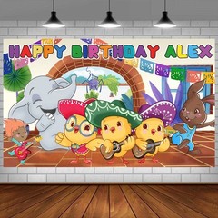Canticos Personalised Custom Backdrop Banner Party Decorations Birthday Gift