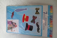 Photo Props 7 Pieces Accessories Mustache Hat Bow Cute New