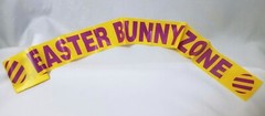 EASTER BUNNY ZONE*Egg Hunt Party Decoration Banner 18′ Vinyl Tape