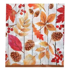 Thanksgiving Dinner Party Supplies 12 Guests Paper Plates Napkins Tablecover