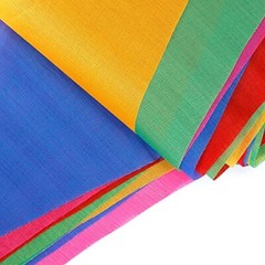 300 Colorful Pennant Flags, 375ft Multicolor Banners for Party & Shop Decor