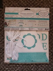 Festive Personalized Pennant Banner Wedding Party Décoration Teal Any Message