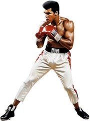 Muhammad Ali Inspired Fan Art