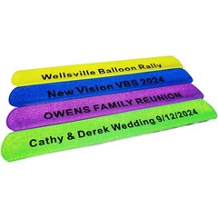 20Pcs Custom Slap Bracelets Personalized Snap Bands Wristbands for Party Favors