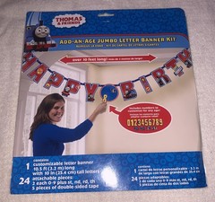 Kit New Thomas Train & Friends Wall Decoration Party Game Age Banner Invitations