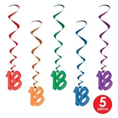 Beistle 18 Whirls Party Accessory
