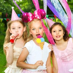 Summer Pool Beach Photo Booth Props 30 Pack Pool, Hawaiian, Beach, Medium