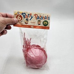 BRIDAL Baby SHOWER Plastic pink Parasol Party Favor Nut Candy Cup decoration