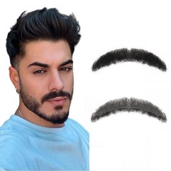 Fake Beard Realistic Mustache with Human Hair, Soft and Natural Looking Fake …