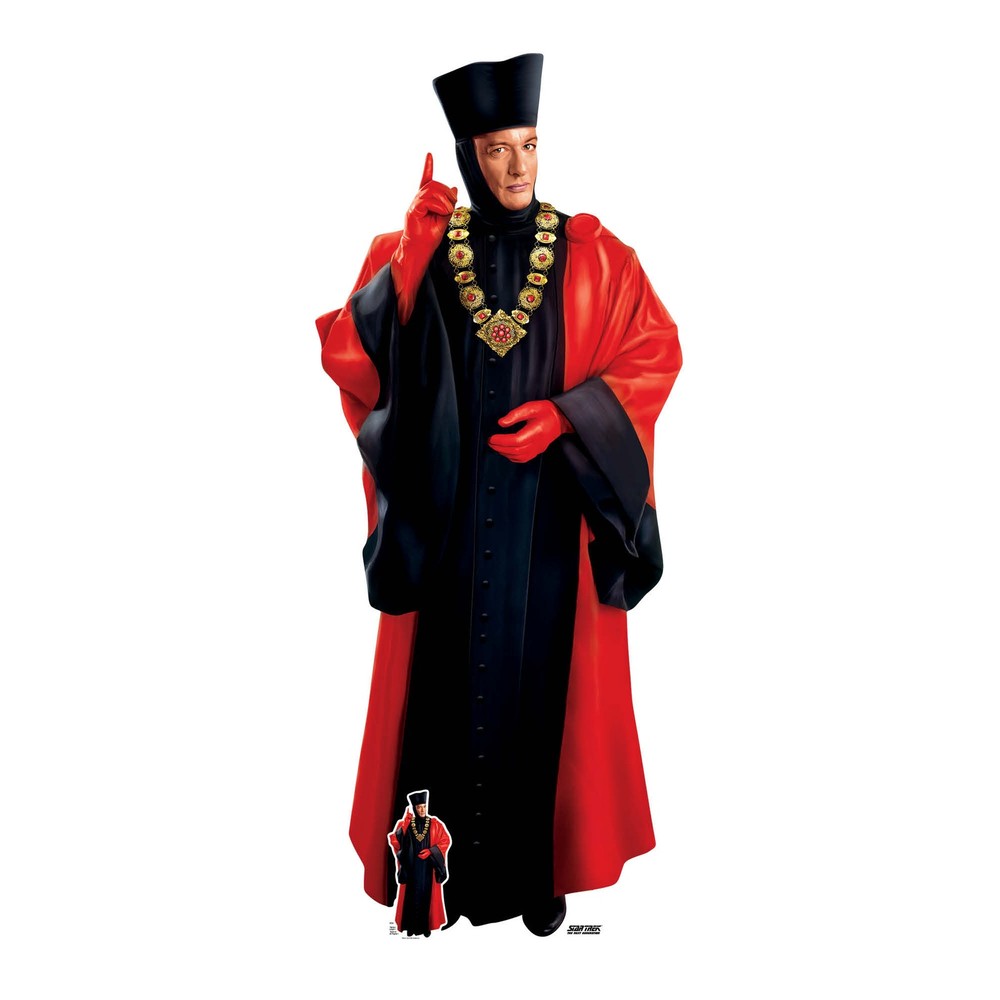 Q Star Trek The Next Generation Cardboard Cutout with Free Mini John de Lancie