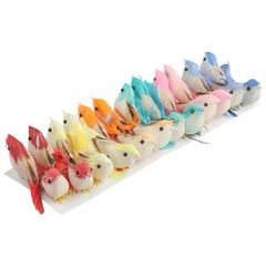 Simulation Feather Bird Foam Home Garden Decor for multi Functional Ornament 24