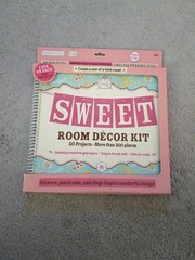 Sweet Room Decor Kit, 50 Projects, More Than 300 pieces, Stickers, Punch-outs +