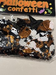 American Greetings Vintage Halloween Confetti Card Making Scrapbooking, Crafting
