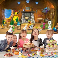Miss Spider Party Supplies Backdrop Banner Poster Vinyl 5x3ft Birthday Gift