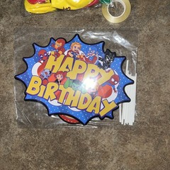 Marvel Avengers Complete Birthday Set Decorating, Party Supply New