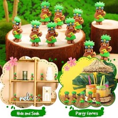 Mini Tiki Statue Figurines Tiki Bar Party Decorations Summer Luau 25 Hawaii