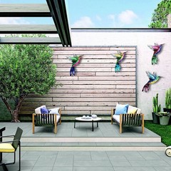 Decoration Hummingbird Bird Crafts For Garden Home Decor Metal Outdoor