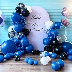 Graduation Party Decorations Blue White 2026/Blue Graduation Decorations Clas…