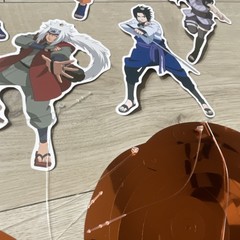 Naruto Hanging Party Decoration Set Multicolor Anime Character Kids