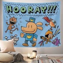 Dogman Birthday Party Banner Gift, Dog Man Party Supplies, Kids Birthday Gift