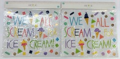 24 Piece Party Décor Pack Gel Clings & Wall Decals Special Occasions & Birthday