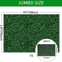 Jumbo Green Leaves Photography Leaf Backdrop 3D Waterproof 54 x 108 Inches 6