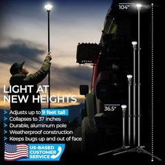 Outdoor – High-Performance LED Tripod Lantern with Adjustable LightRanger 1200