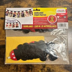 Disney Junior Mickey Mouse Photo Garland for 13 photos NEW! 1st Birthday Decor