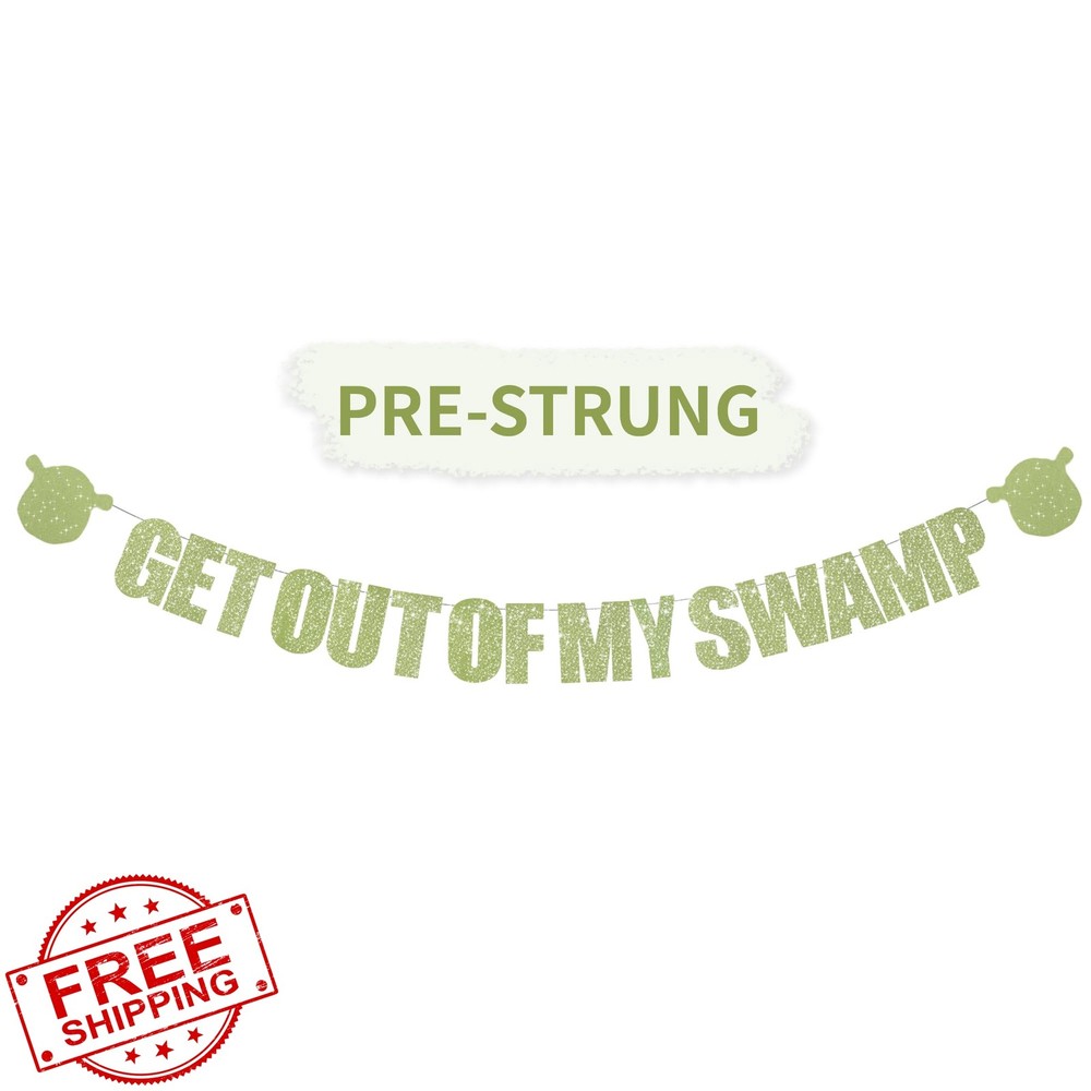 RICHHHA Swamp Banner Light Green