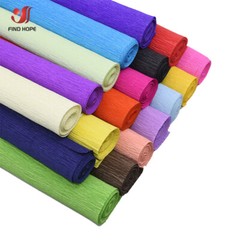 9.8″x8ft Crepe Paper Roll Handmade Flowers Wedding Birthday Party Decoration DIY