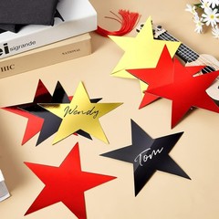 Customizable 6-Inch Star Cutouts – 80 Pieces for Classroom & Party Decor