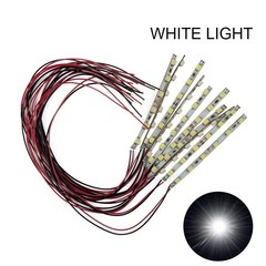 Brighten Your Layout with 10X Pre Wired LED Light Strips Flexible Design