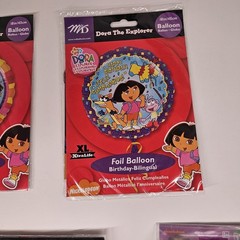 Vintage Dora The Explorer Singing Foil Balloon USA Made