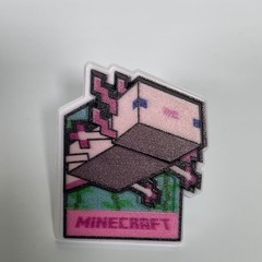 Minecraft 3D Cupcake Topper Ring Alex Creeper Steve Axolotl *Pick One*