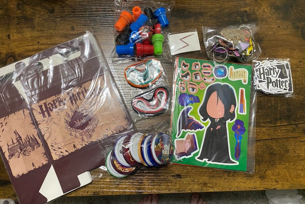 Harry Potter Party Favor Bundle – 112 Pieces Total