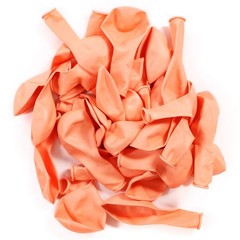 Pastel Orange Balloons 12 inch 50pcs Latex Party Balloons Baby Shower Helium …