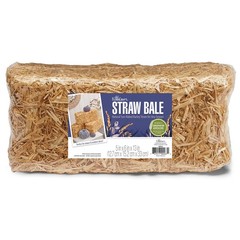 Floracraft Decorative Straw Bale 5 Inch X 6 Inch X 13 Inch Natural Mxb13S-12
