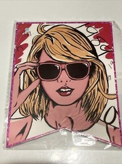 Taylor Swift Theme Birthday Party Decor Balloon Banner Cake Topper Party &&&