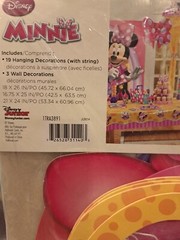 Hallmark Disney Minnie Mouse Dream Birthday Party Room Transformation Kit