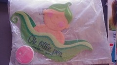 Bakery Craft cake topper OH LITTLE SWEET PEA factory sealed Baby Shower Cake