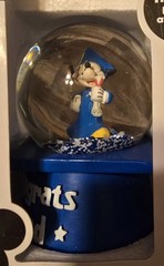 Disney Mickey Mouse Graduation Musical Water Globe (Snowglobe)