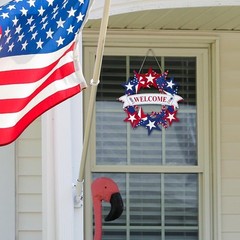 250th Anniversary Red, White, and Blue Welcome Wall Sign – Memorial Day Decor