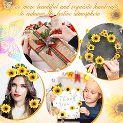 DIY Graduation Cap Decorations Kit Included Faux Flowers 3D Butterfly Self Adhes