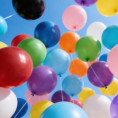 Balloons Decorations，100 Pcs Assorted Colors Balloons 12 inch Latex Round Bal…