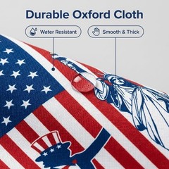 Weather-Resistant Independence Day Decor – Soccer Theme Flags & Banners