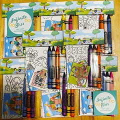 (Quantity 15)Choose your Theme Party Favor Coloring Packs (Any Theme) MESSAGE US