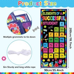 Elements of A Successful Student Classroom Door Cover Welcome Back to Door Ba…
